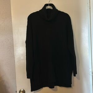 Black turtle neck